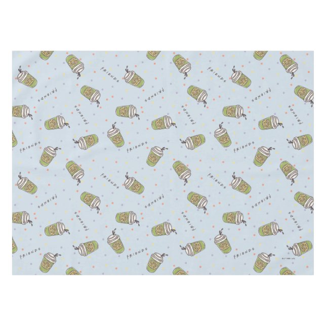 FRIENDS™ | Polka Dot Central Perk Muster Tischdecke (Vorderseite (Horizontal))