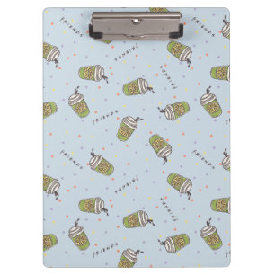 FRIENDS™   Polka Dot Central Perk Pattern Klemmbrett