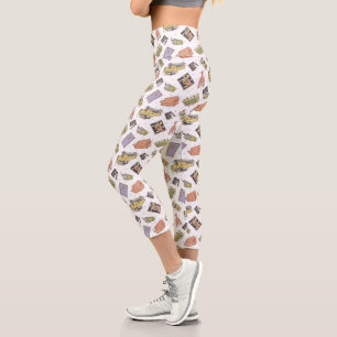 FRIENDS™   Polka Dot Icon Muster Capri Leggings