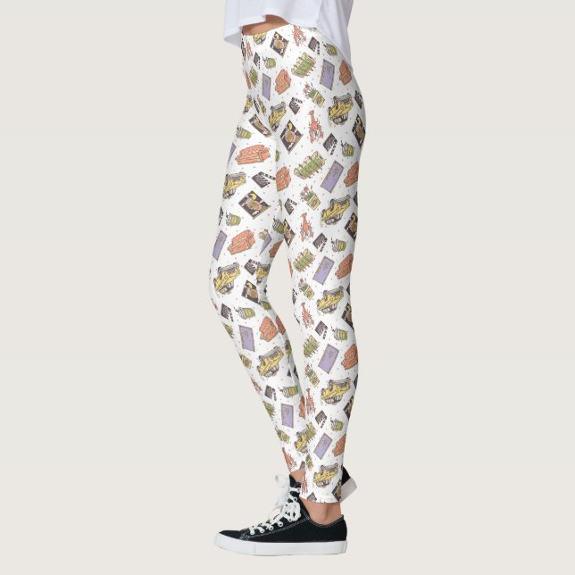 FRIENDS™ | Polka Dot Icon Muster Leggings (Links)
