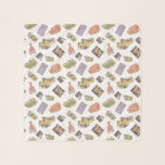 FRIENDS™ | Polka Dot Icon Muster Schal<br><div class="desc">Karo dieses niedliche Polka Dot-Muster mit Icons aus der TV-Sendung FRIENDS™ heraus.</div>