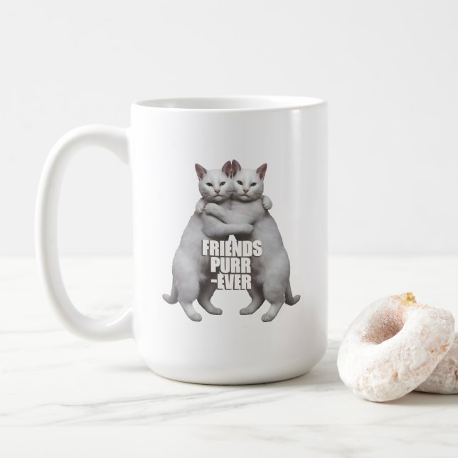 Friends Purr-Ever Kaffeetasse (Mit Donut)