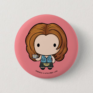 FRIENDS™   Rachel Chibi Button