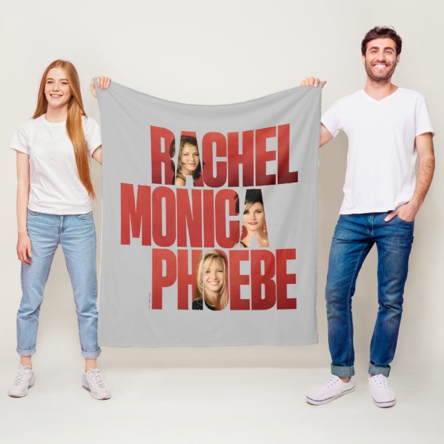 FRIENDS™ | Rachel, Monica & Phoebe Fleecedecke (Beispiel)