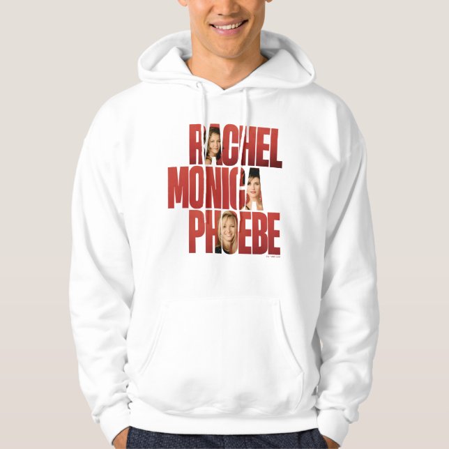 FRIENDS™ | Rachel, Monica & Phoebe Hoodie (Vorderseite)