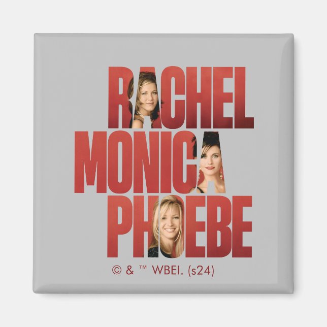 FRIENDS™ | Rachel, Monica & Phoebe Magnet (Vorne)