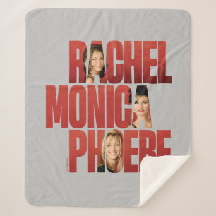 FRIENDS™ Rachel, Monica & Phoebe Sherpadecke