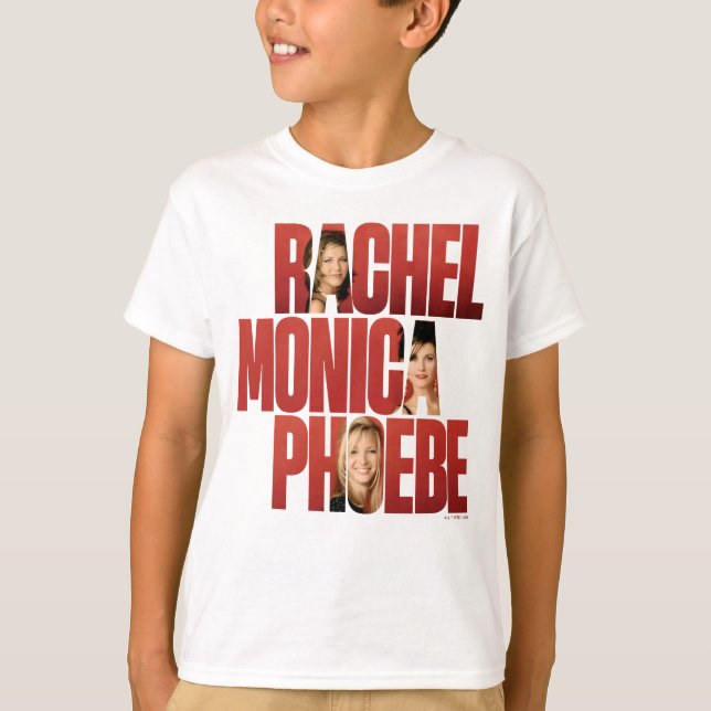 FRIENDS™ | Rachel, Monica & Phoebe T-Shirt (Vorderseite)
