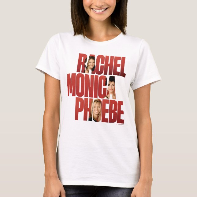 FRIENDS™ | Rachel, Monica & Phoebe T-Shirt (Vorderseite)