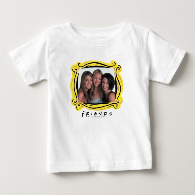 FRIENDS™ | Rachel, Phoebe und Monica Baby T-shirt (Vorderseite)