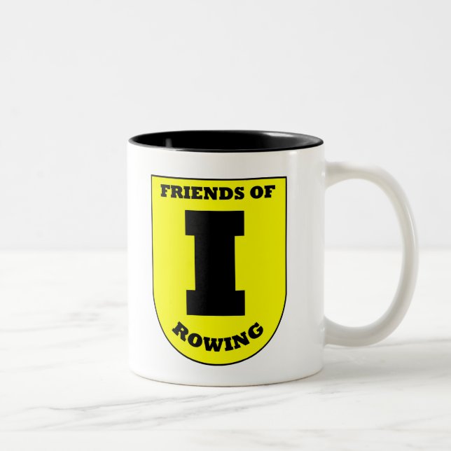 Friends-Ringer-Tasse Zweifarbige Tasse (Rechts)