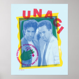 FRIENDS™ Ross & Chandler - Unagi Poster
