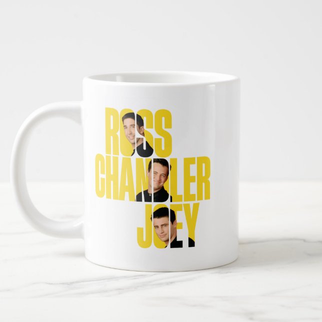 FRIENDS™ | Ross, Chandler und Joey Jumbo-Tasse (Links)