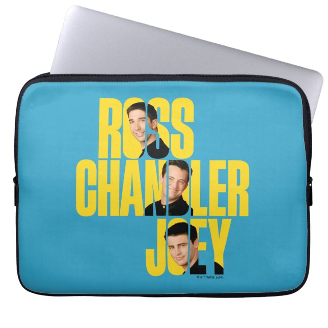 FRIENDS™ | Ross, Chandler und Joey Laptopschutzhülle (Vorderseite)
