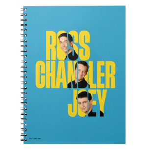 FRIENDS™ Ross, Chandler und Joey Notizblock