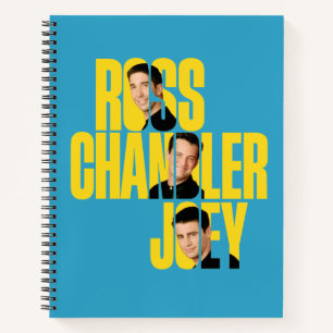 FRIENDS™ Ross, Chandler und Joey Notizbuch