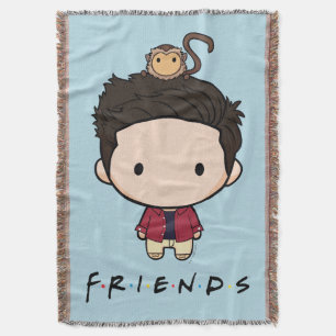FRIENDS™ Ross Chibi Decke