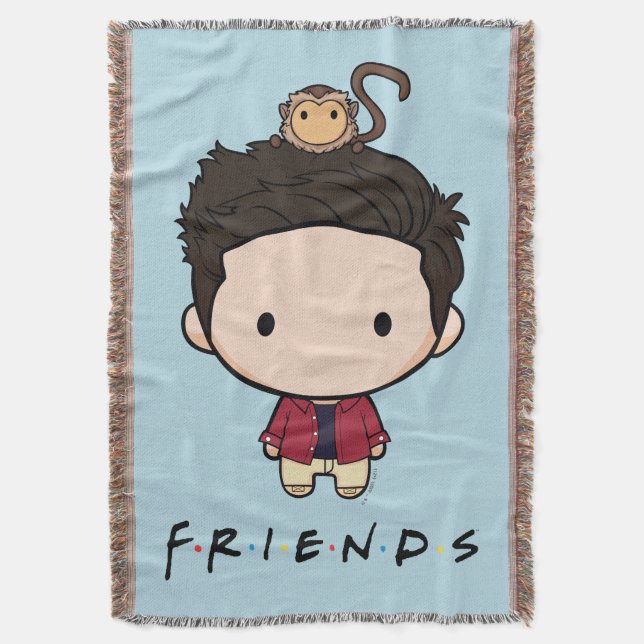 FRIENDS™ | Ross Chibi Decke (Vorderseite Vertikal)