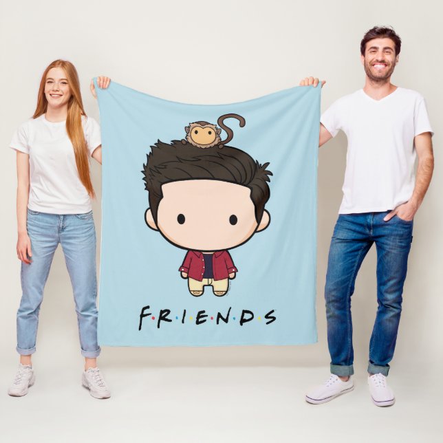 FRIENDS™ | Ross Chibi Fleecedecke (Beispiel)