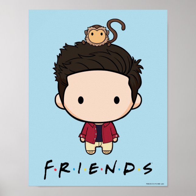 FRIENDS™ | Ross Chibi Poster (Vorne)