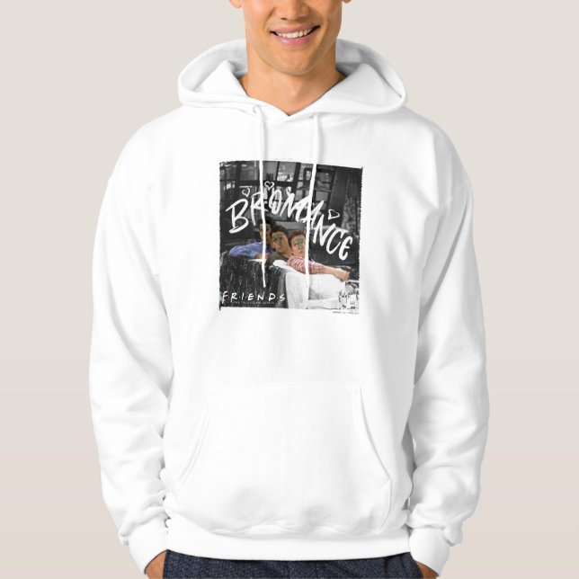 FRIENDS™ | Ross, Joey & Chandler Bromance Hoodie (Vorderseite)