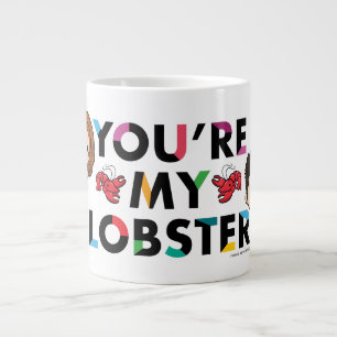 FRIENDS™ Ross & Rachel Lobster Chibi Jumbo-Tasse