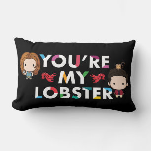 FRIENDS™   Ross & Rachel Lobster Chibi Lendenkissen