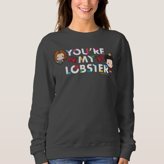 FRIENDS™ | Ross & Rachel Lobster Chibi Sweatshirt (Vorderseite)