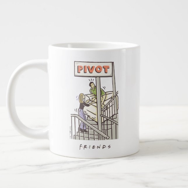 FRIENDS™ | Ross und Rachel PIVOT Jumbo-Tasse (Links)