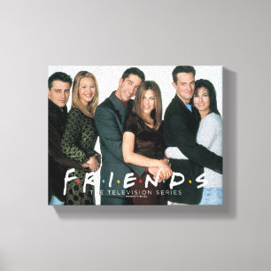 FRIENDS™   Sich umarmende Paare Leinwanddruck
