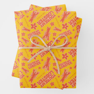 FRIENDS™ Sie sind mein Hummer-Muster Geschenkpapier Set