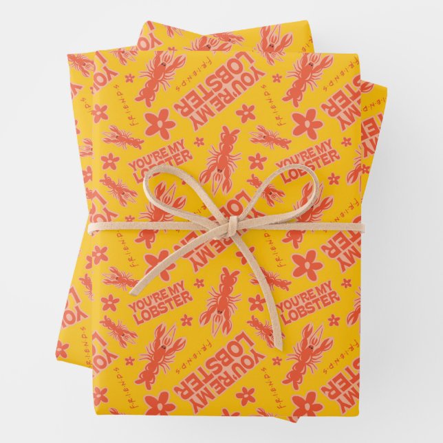FRIENDS™ | Sie sind mein Hummer-Muster Geschenkpapier Set (Beispiel)