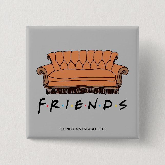 FRIENDS™ Sofa Button (Vorderseite)