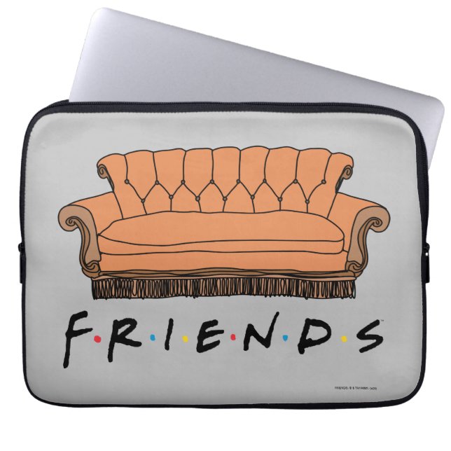 FRIENDS™ Sofa Laptopschutzhülle (Vorderseite)