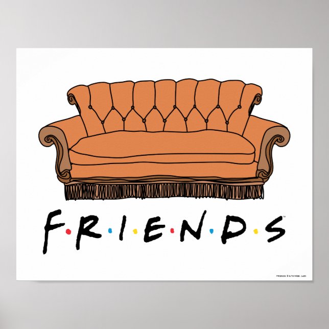 FRIENDS™ Sofa Poster (Vorne)