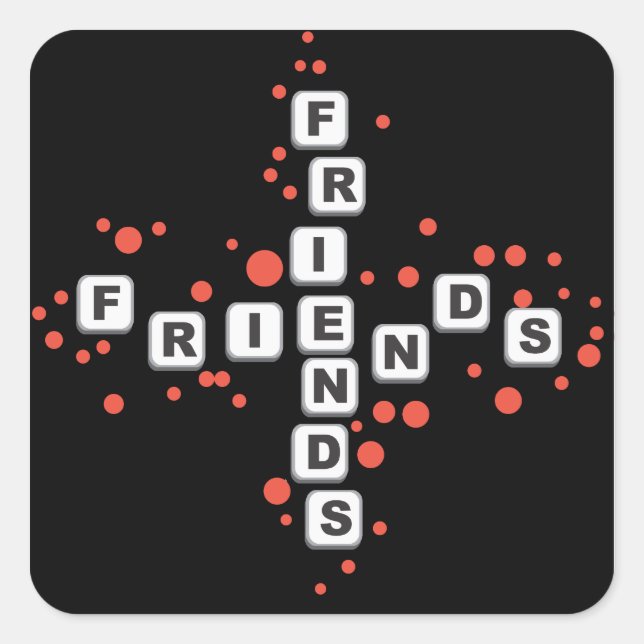 Friends Sticker (Vorderseite)
