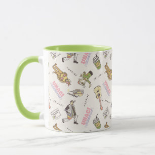 FRIENDS™ Tan Cartoon Muster Tasse