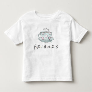 FRIENDS™ Tasse Kaffee Wasserfarbe Kleinkind T-shirt