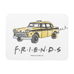 FRIENDS™   Taxi Cab Magnet