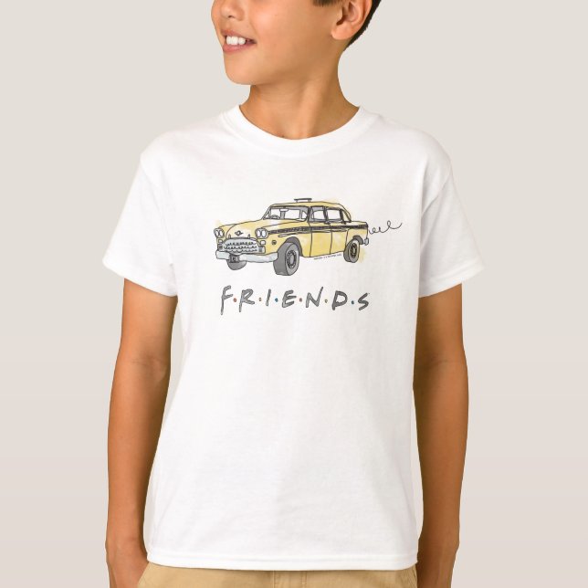 FRIENDS™ | Taxi Cab T-Shirt (Vorderseite)