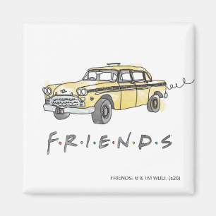 FRIENDS™ Taxi Magnet
