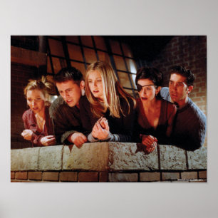 FRIENDS™ The Gang on the Balcony Poster