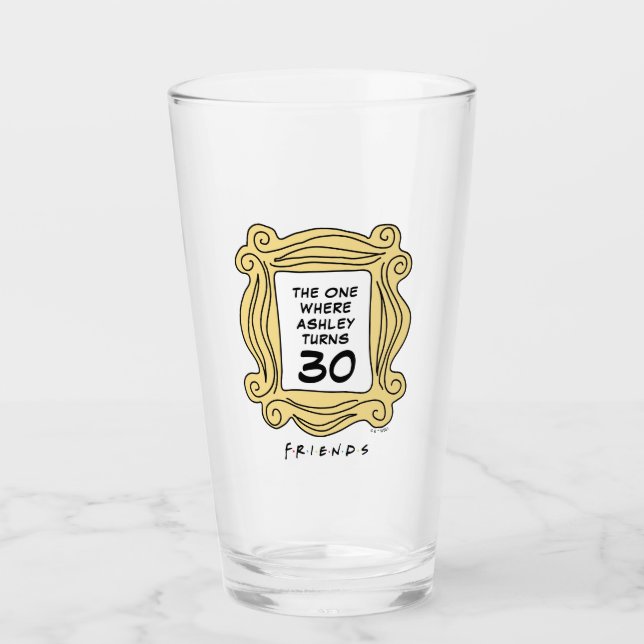 FRIENDS™ | The One with the Birthday Glas (Vorderseite)
