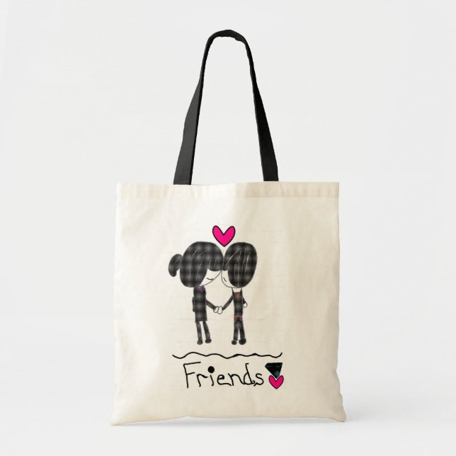 Friends Tote Bag Tragetasche (Vorne)