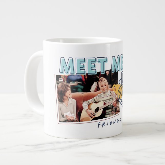 FRIENDS™ | Treffen Sie mich in Central Perk Jumbo-Tasse (Vorderseite Links)