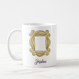 FRIENDS™ Türspion-Rahmen Fügen Sie Ihren Namen Kaffeetasse