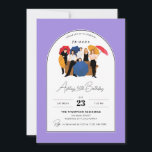 Friends TV Show Themed Customizable Birthday Einladung<br><div class="desc">Mit unserer individuell gestaltbaren Friends TV Show Birthday Einladung können Sie sich für den ultimativen Geburtstagsbash zum Thema "Freunde" vorbereiten. Ideal für Fans der ikonischen Sitcom,  bringt diese Einladung den Geist von Central Perk direkt vor Ihre Haustür.</div>