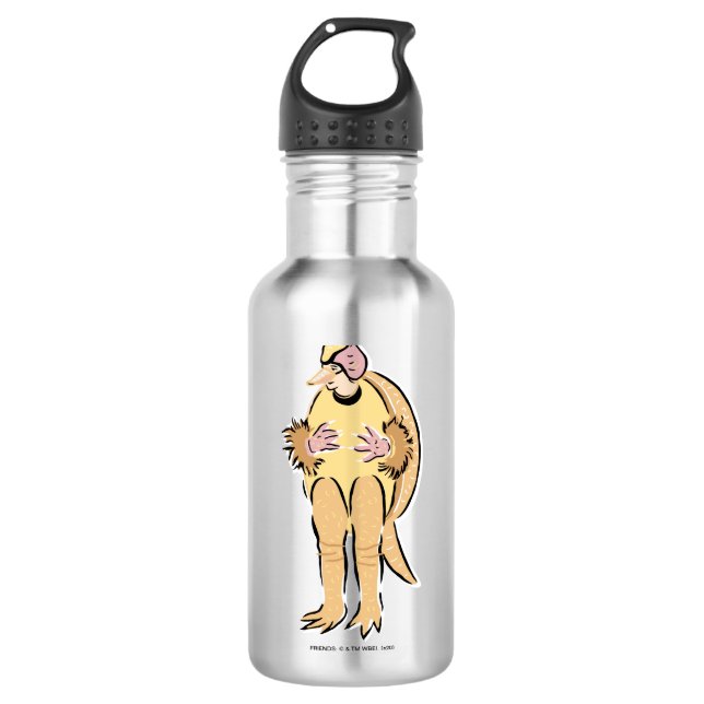 FRIENDS™ | Urlaub Armadillo Edelstahlflasche (Vorderseite)
