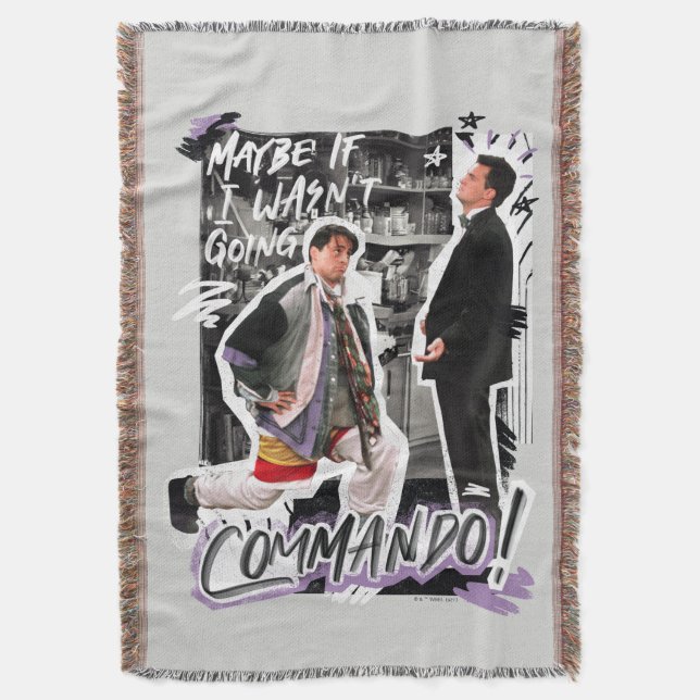 FRIENDS™ | Vielleicht, wenn ich nicht Kommando hät Decke (Vorderseite Vertikal)