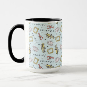 FRIENDS™ Watercolor Icons Muster Tasse